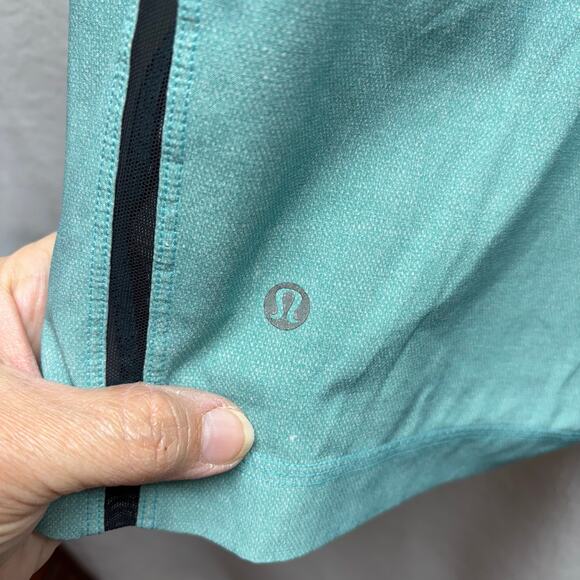 Lululemon Teal Lined Running Shorts - Men's Large - Picture 7 of 10
